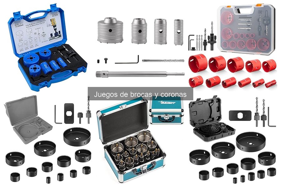 Errores comunes al usar brocas y coronas en bricolaje