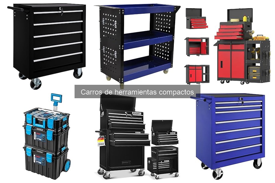 ** Errores comunes al usar carros de herramientas compactos