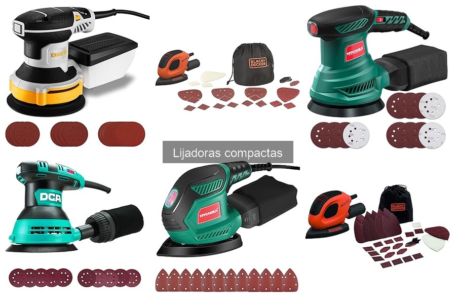 Errores comunes al usar lijadoras compactas y cómo solucionarlos