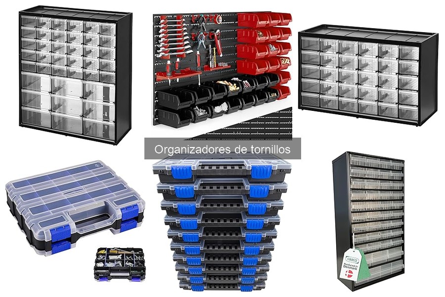Errores comunes al usar organizadores de tornillos