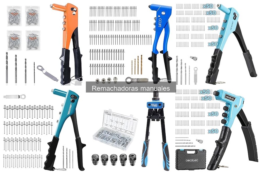Errores comunes al usar remachadoras manuales y cómo evitarlos