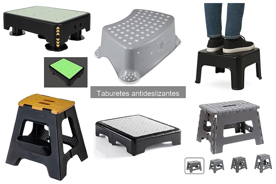 Errores comunes al usar taburetes antideslizantes