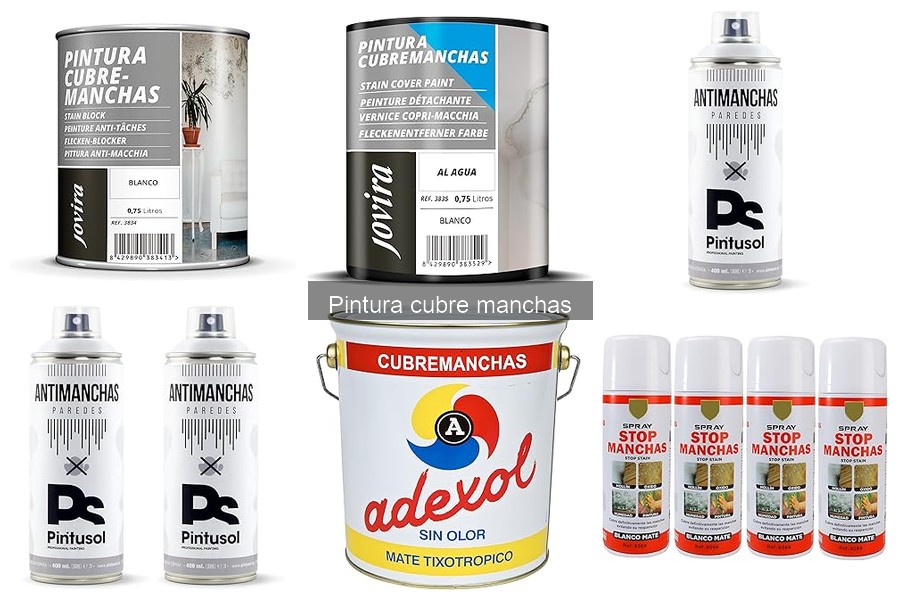 ¿Es la pintura cubre manchas ecológica? Análisis y opciones