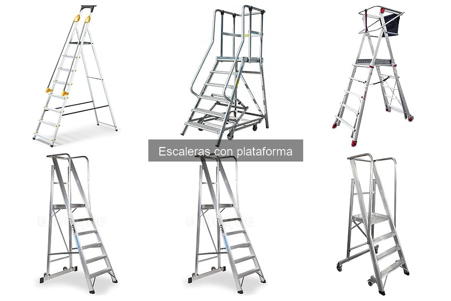 Escaleras con plataforma plegables vs. fijas: ¿cuál elegir?