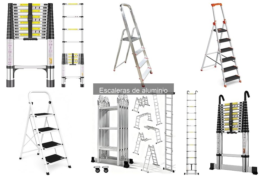 Escaleras de aluminio: ¿Soportan peso? Análisis y consejos