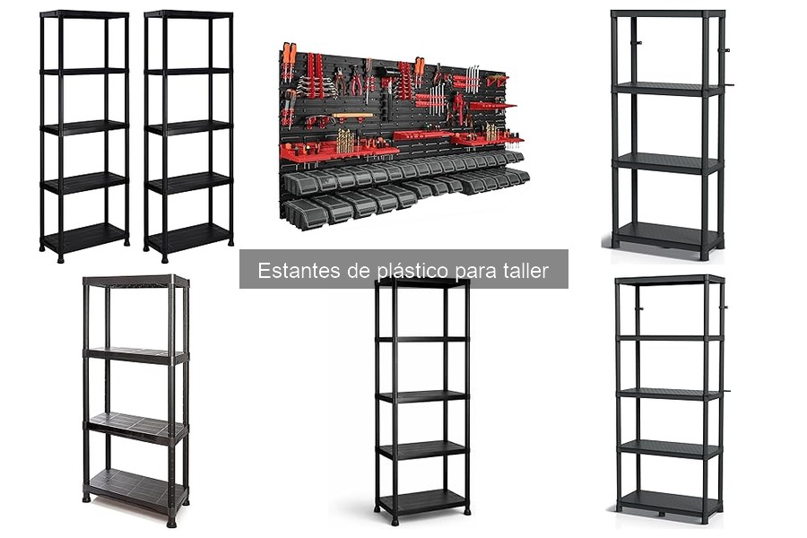 Estantes de plástico para taller: características y usos
