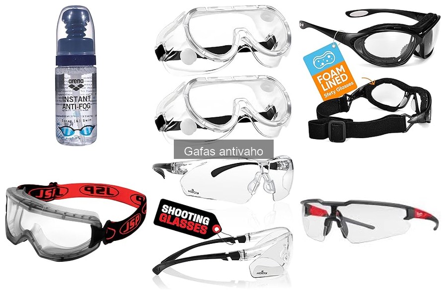 Gafas antivaho económicas: comparativa de calidad y precio
