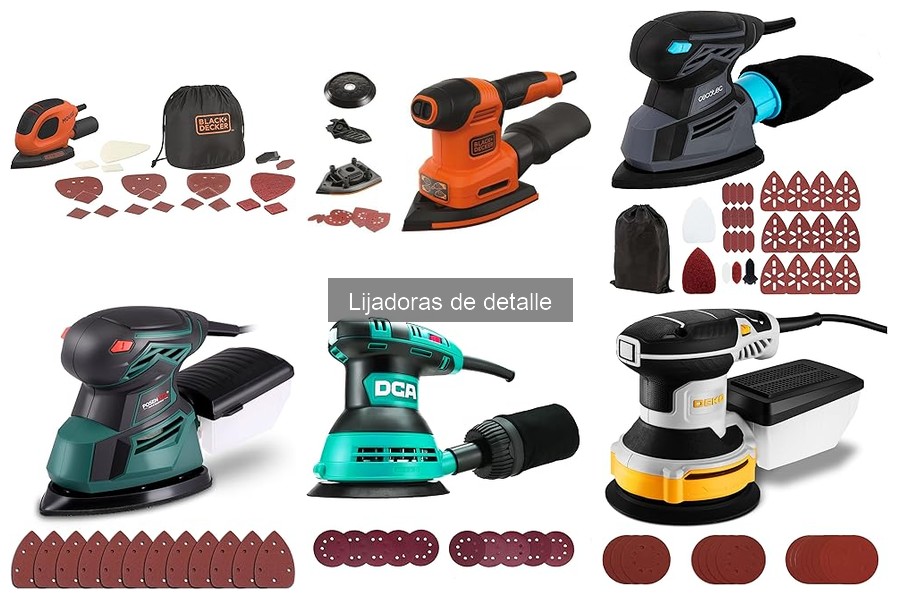Guía Completa para Comprar Lijadoras de Detalle