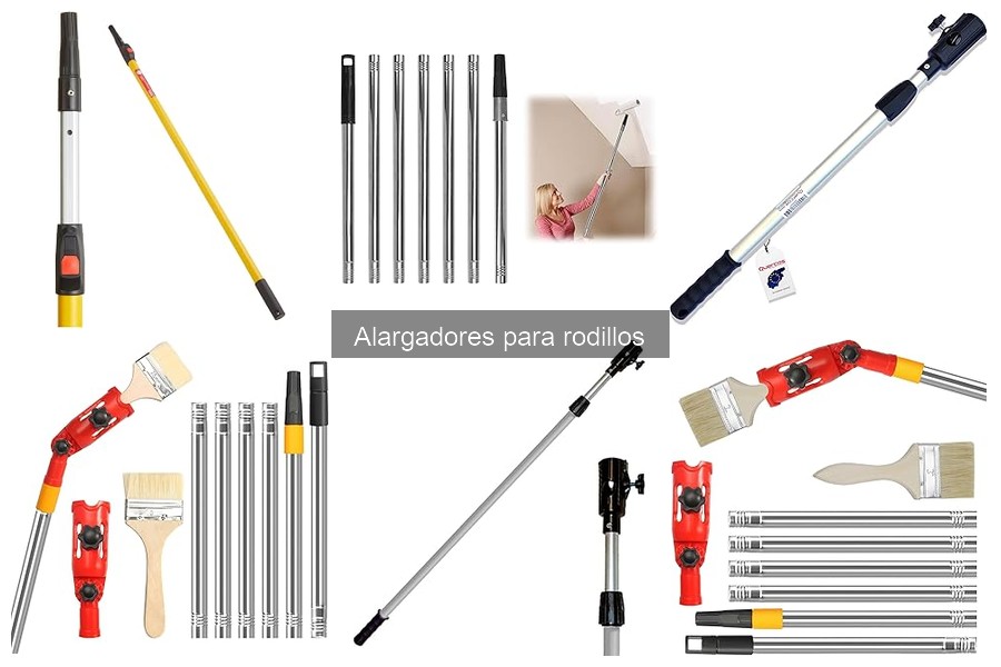 Guía de compra de alargadores para rodillos de pintura