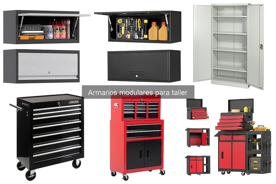 Guía de compra de armarios modulares para taller