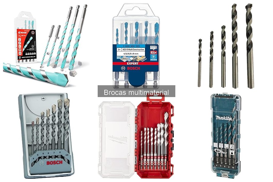 Guía de compra de brocas multimaterial: consejos y recomendaciones