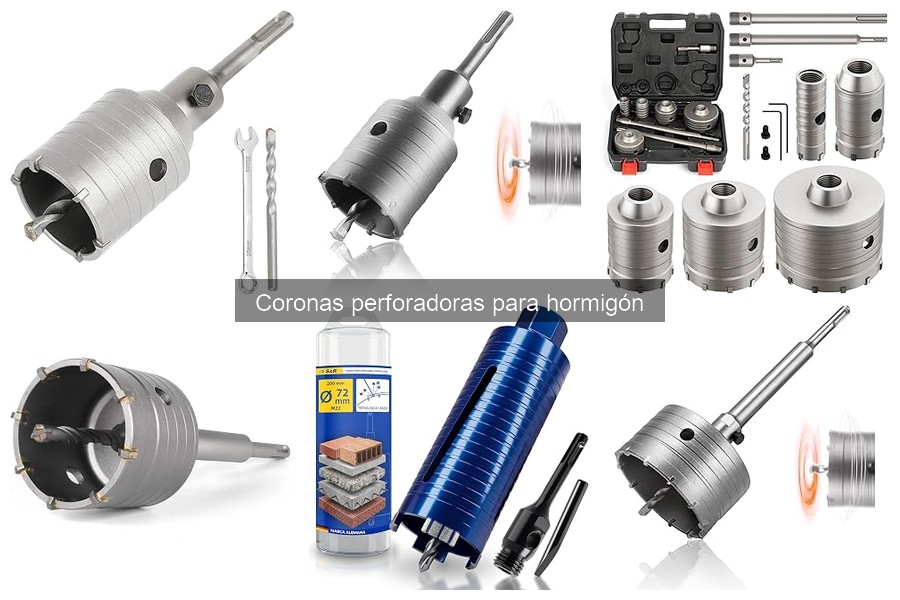 Guía de compra de coronas perforadoras para hormigón