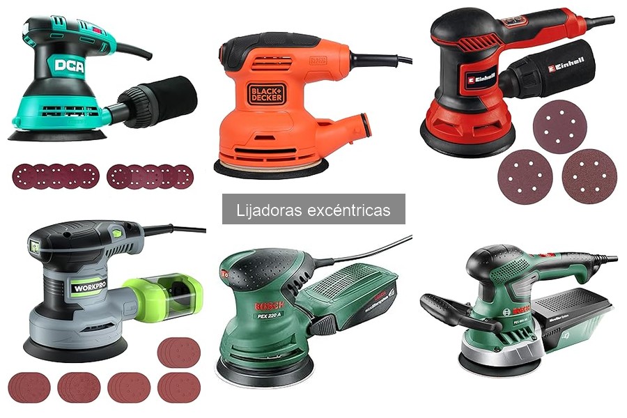Guía de compra de lijadoras excéntricas para bricolaje