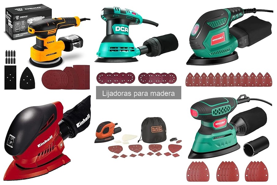 Guía de compra de lijadoras para madera: consejos clave