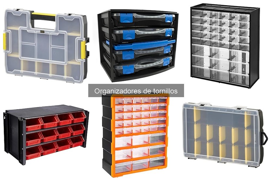 Guía de compra de organizadores de tornillos para bricolaje
