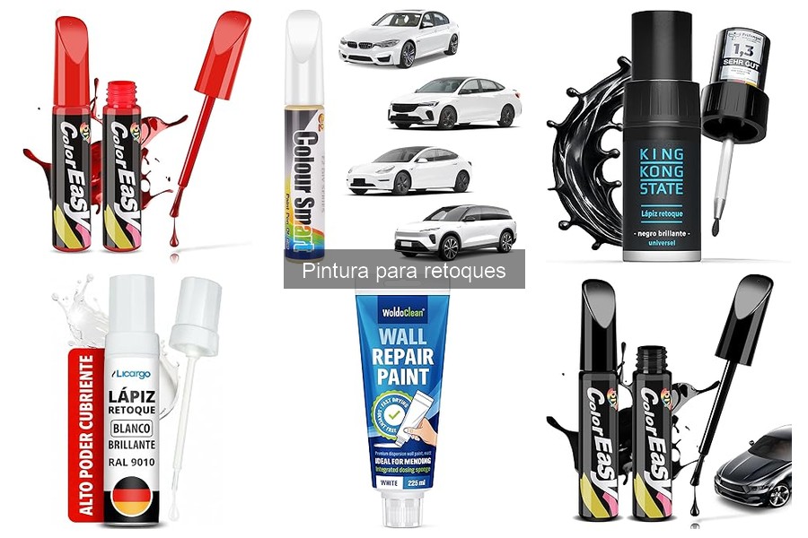 Guía de compra de pintura para retoques: consejos y marcas