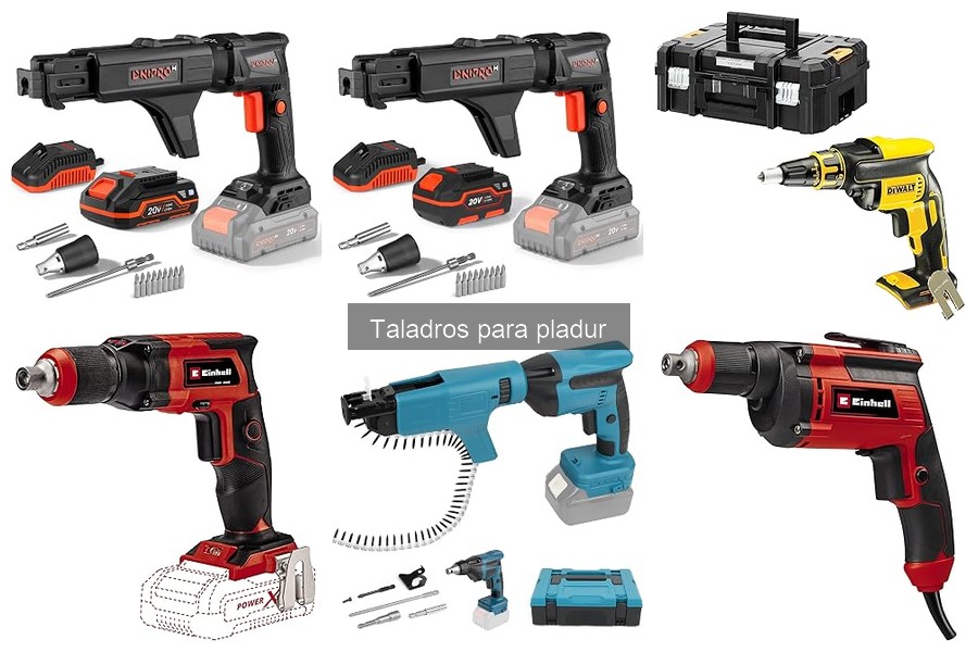 Guía de compra de taladros para pladur: ¿Cuál elegir?