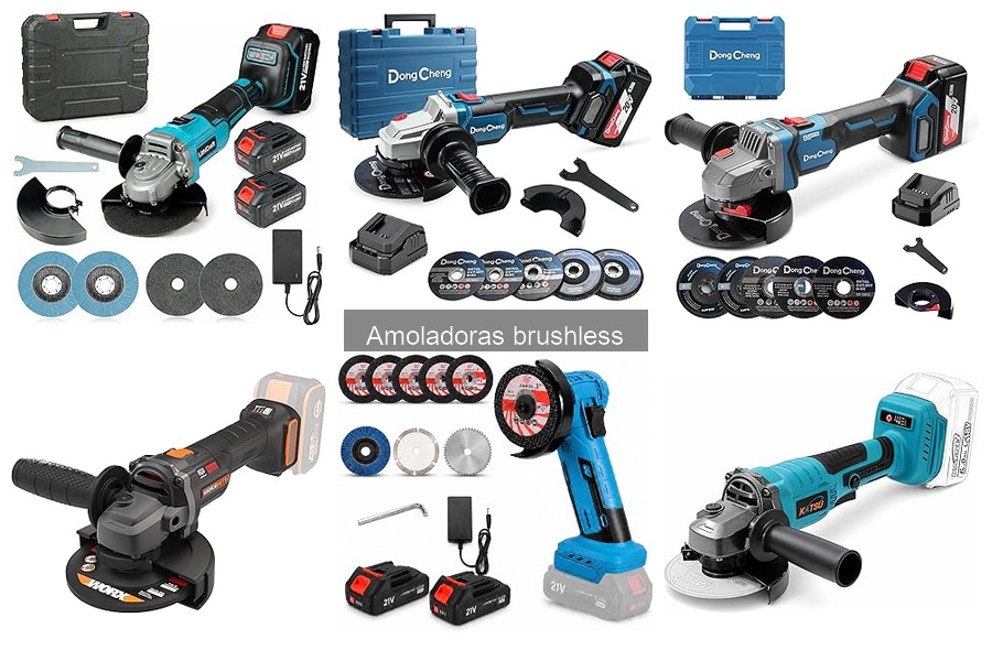 Guía de Uso Seguro de Amoladoras Brushless para Bricolaje