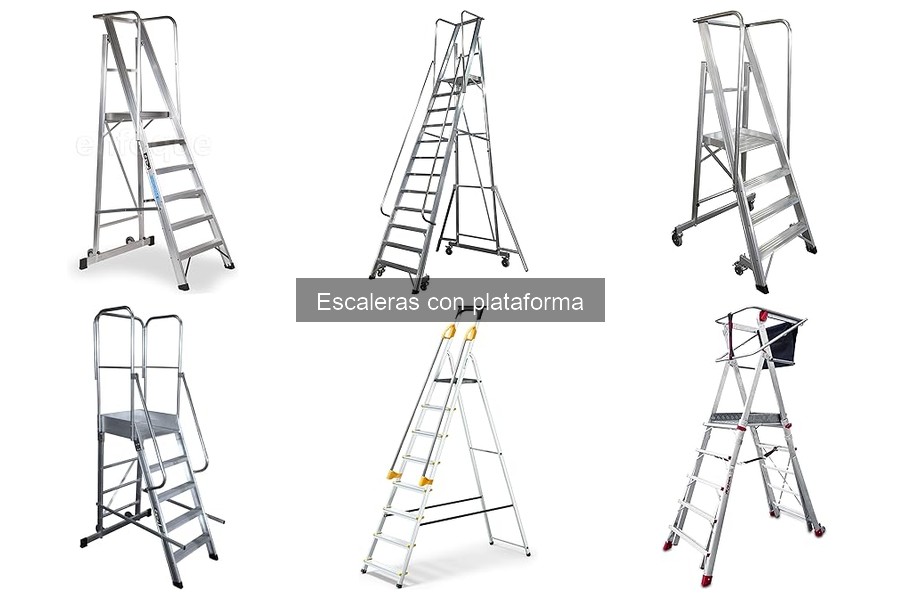 Guía para comprar escaleras con plataforma efectivas
