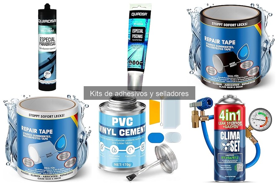 Guía para Elegir el Mejor Kit de Adhesivos y Selladores