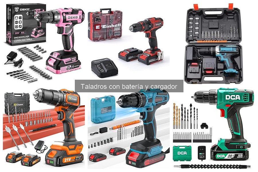 Guía para elegir el taladro a batería adecuado