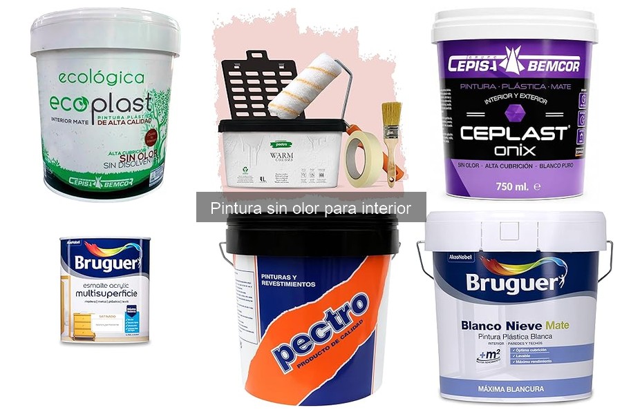 Guía para elegir la mejor pintura sin olor para el hogar