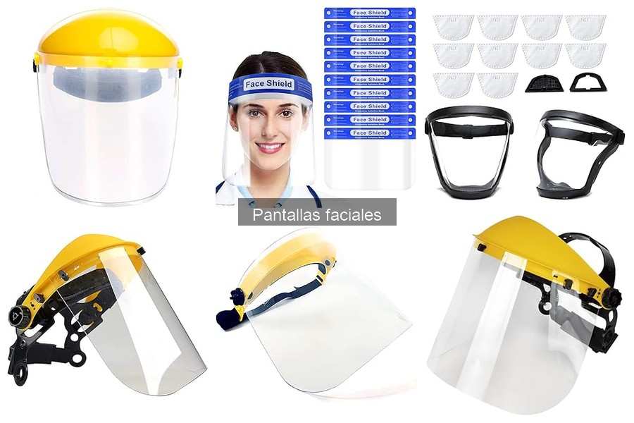 Guía para elegir la pantalla facial adecuada y segura