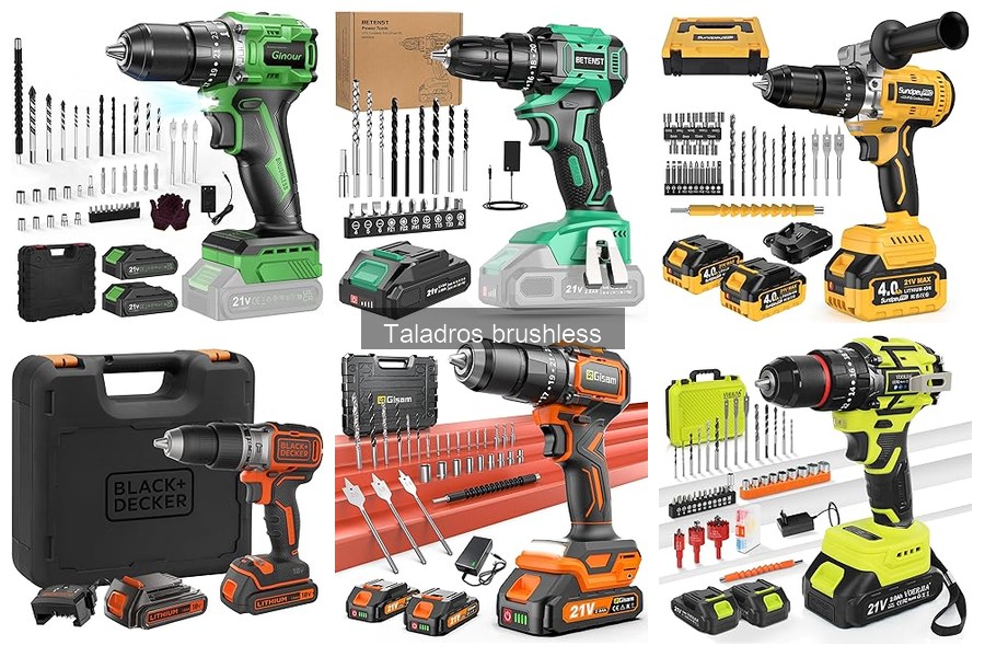 Guía para elegir un taladro brushless para bricolaje