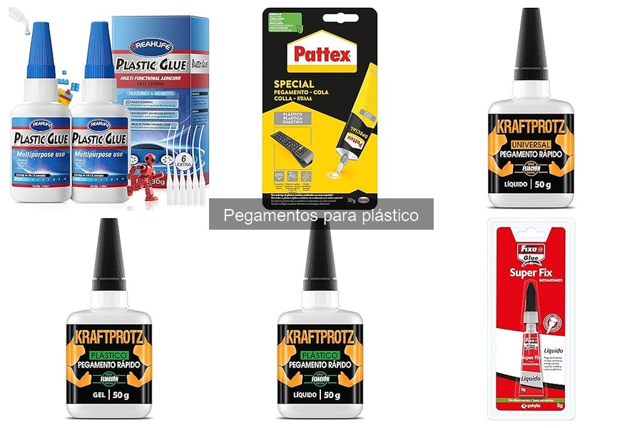 Instrucciones para Reparaciones con Pegamento para Plástico