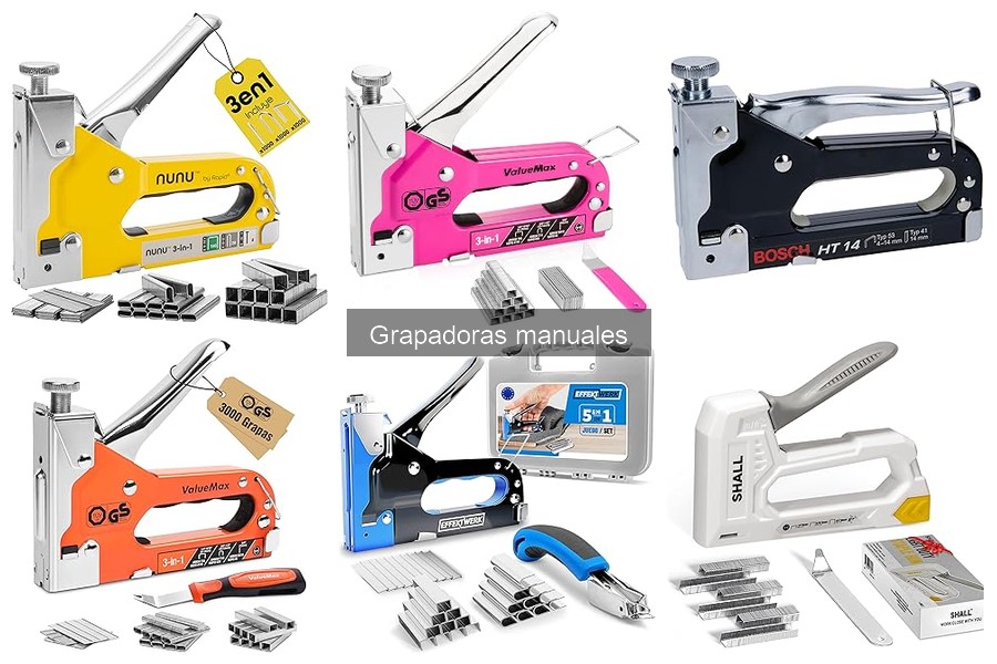 Las mejores ofertas en grapadoras manuales [2023]