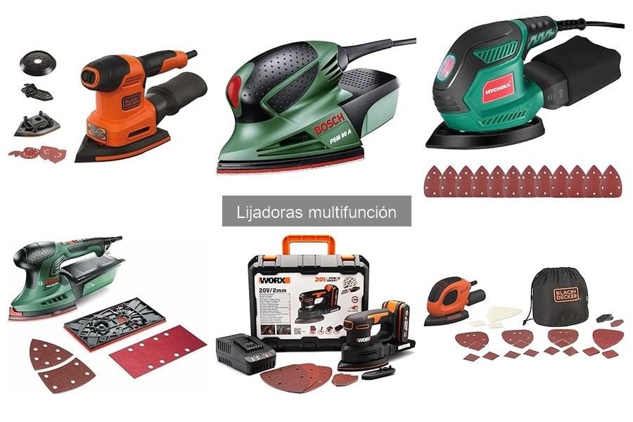 Lijadora multifunción vs lijadora de banda: ¿cuál elegir?