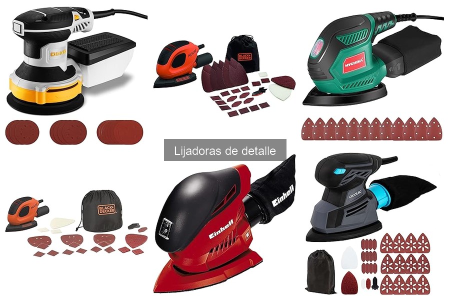 Lijadoras de detalle: ¿Son la mejor opción para tus muebles?