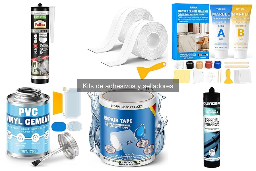 Los kits de adhesivos y selladores más vendidos en Amazon