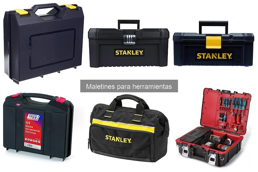 Maletines para herramientas recomendados para profesionales