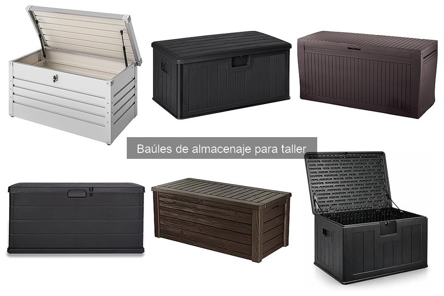 Mantenimiento de baúles de almacenaje para taller: Indispensable
