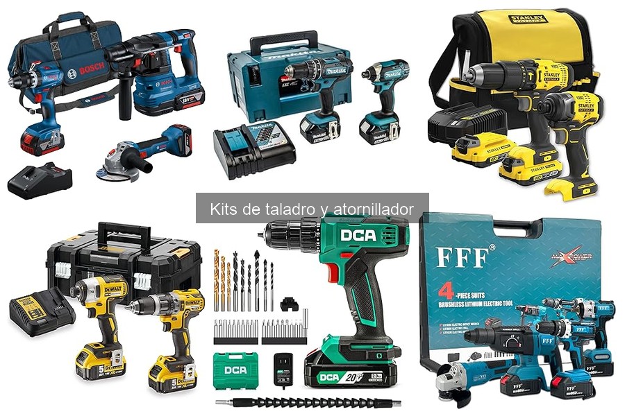 Mantenimiento de Kits de Taladro y Atornillador: Guía Práctica