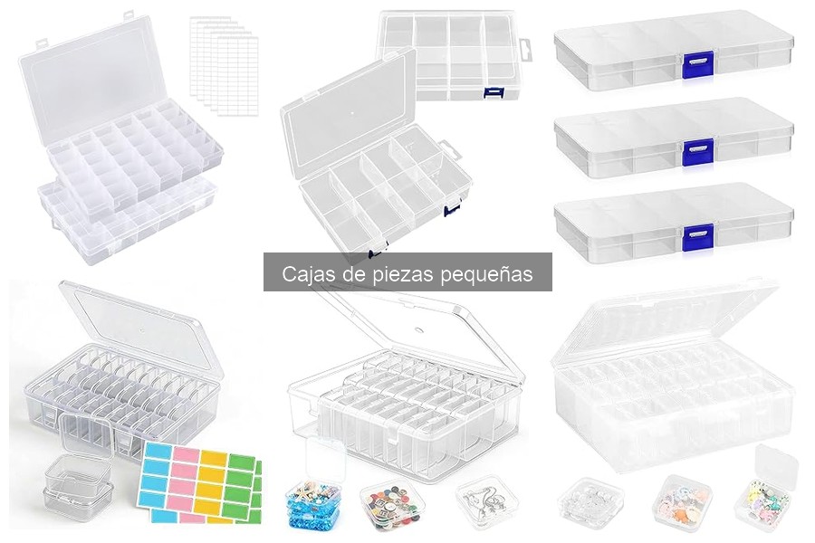 Mantenimiento y Cuidado de Cajas de Piezas Pequeñas