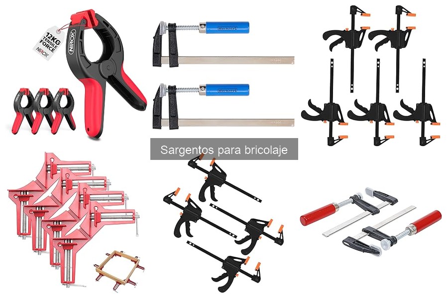 Mantenimiento y cuidado de sargentos para bricolaje