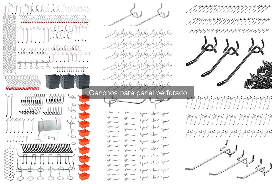 Mantenimiento y limpieza de ganchos para panel perforado