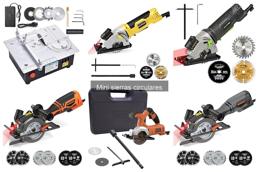 ** Mejor mini sierra circular para bricolaje en casa: comparativa