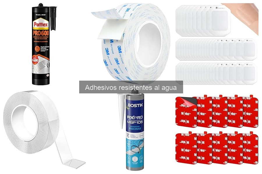 Mejores adhesivos resistentes al agua para exteriores