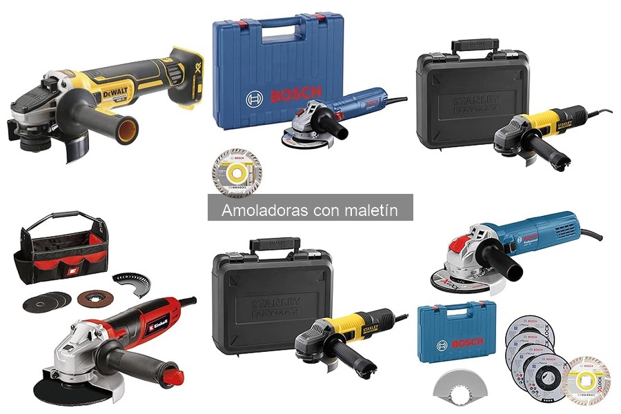 Mejores amoladoras con maletín para principiantes en 2023