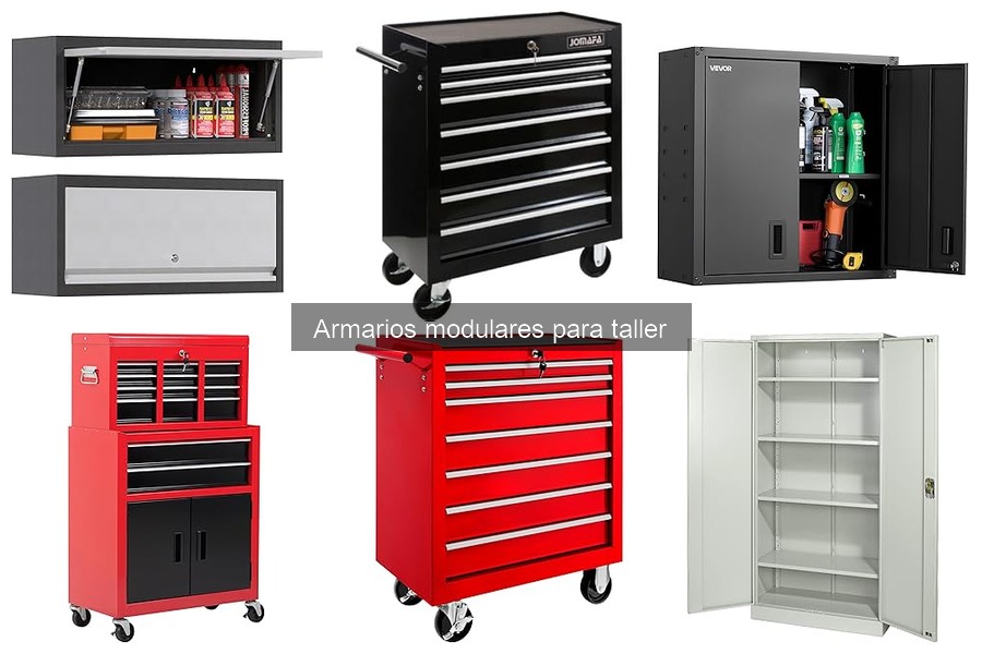 Mejores armarios modulares para taller en 2023