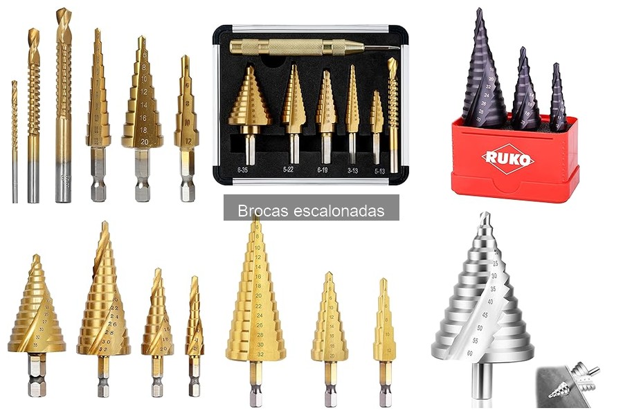 Mejores brocas escalonadas para bricolaje en casa
