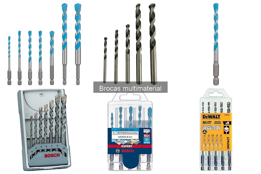 Mejores brocas multimaterial para DIY: comparativa 2023