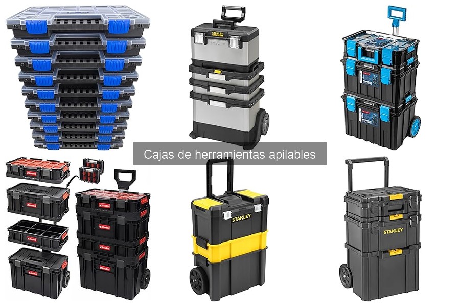 Mejores cajas de herramientas apilables para profesionales