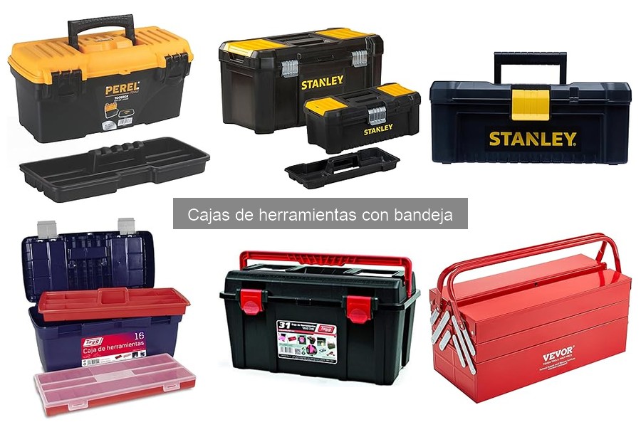 Mejores cajas de herramientas con bandeja para principiantes