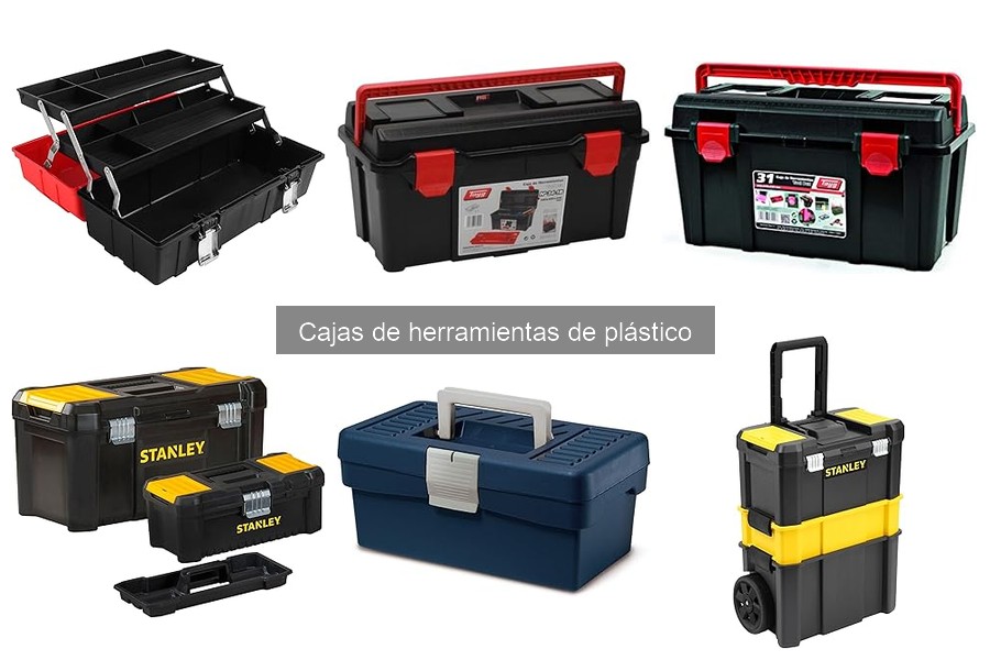 Mejores cajas de herramientas de plástico para bricolaje