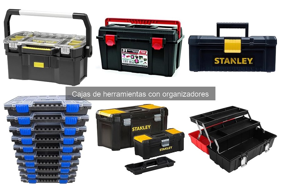 Mejores cajas de herramientas organizadoras según proyectos