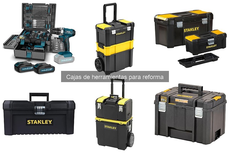 Mejores cajas de herramientas para reforma según proyecto
